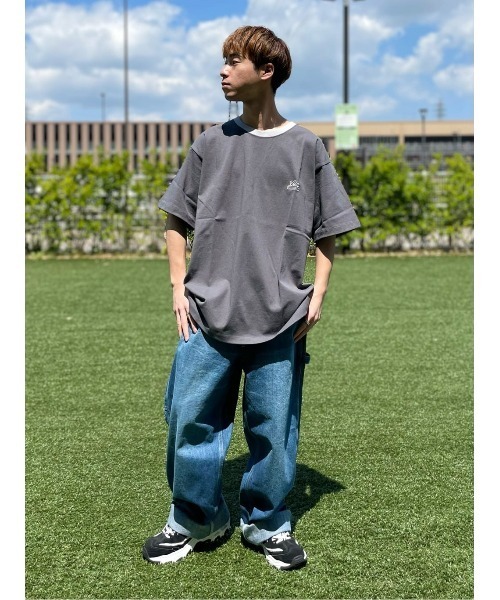 Lee（リー）の「【Lee】デカロゴリンガーＴ（Tシャツ/カットソー・メンズ・ダークグレー・L/XL/M）」の16枚目の写真