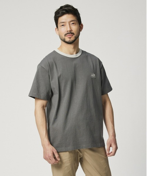 Lee（リー）の「【Lee】デカロゴリンガーＴ（Tシャツ/カットソー・メンズ・ダークグレー・L/XL/M）」の12枚目の写真