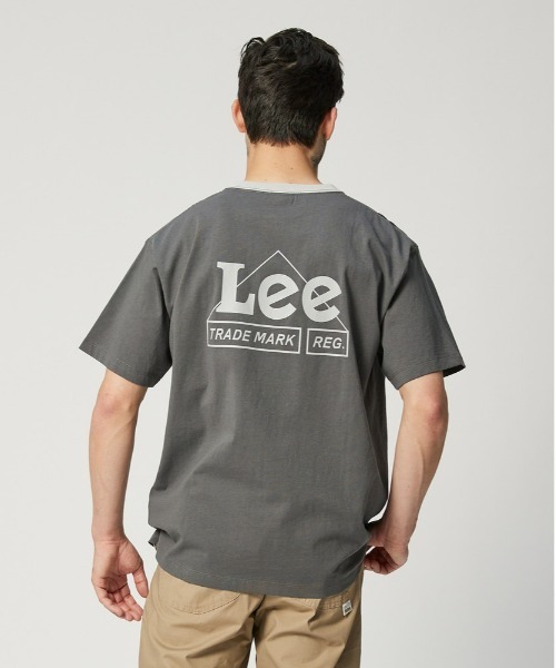 Lee（リー）の「【Lee】デカロゴリンガーＴ（Tシャツ/カットソー・メンズ・ダークグレー・L/XL/M）」の13枚目の写真
