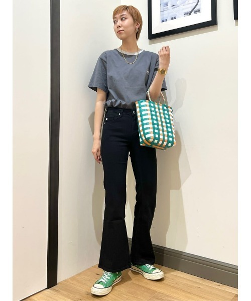 Lee（リー）の「【Lee】デカロゴリンガーＴ（Tシャツ/カットソー・メンズ・ダークグレー・L/XL/M）」の21枚目の写真