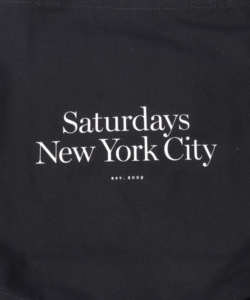 Saturdays NYC（サタデーズ ニューヨークシティ ）の「Miller Standard Tote（トートバッグ・メンズ・ブラック/オフホワイト・FREE）」の8枚目の写真