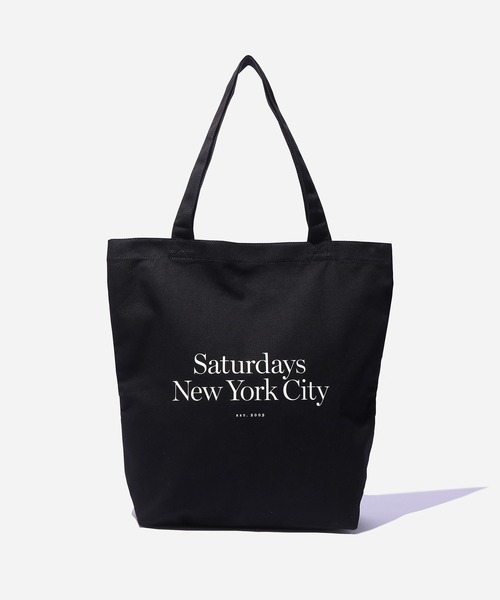 Saturdays NYC（サタデーズ ニューヨークシティ ）の「Miller Standard Tote（トートバッグ・メンズ・ブラック/オフホワイト・FREE）」の10枚目の写真