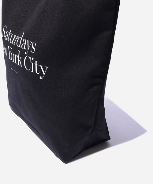 Saturdays NYC（サタデーズ ニューヨークシティ ）の「Miller Standard Tote（トートバッグ・メンズ・ブラック/オフホワイト・FREE）」の4枚目の写真