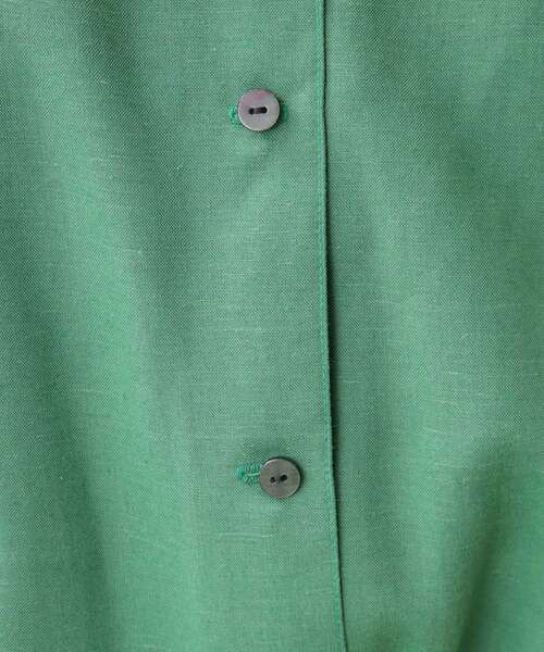 grove(グローブ)の「◆バックボタンフレンチスリーブワンピース(ワンピース・レディース・ブラック系1/ダークグリーン/ネイビー・02/03/04/05/01)」の6枚目の写真