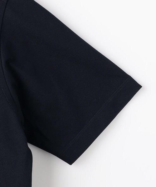 green label relaxing（グリーンレーベルリラクシング）の「DUADRY CLEAN バーズアイ カッタウェイ ポロシャツ -吸水速乾・抗菌-（ポロシャツ・メンズ・ライトブルー/ダークグリーン/ダークブラウン/ネイビー・L/XL/S/M）」の16枚目の写真