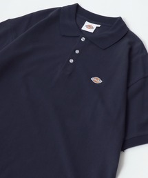 Dickies/ディッキーズ オーバーサイズ カノコ ミニワッペン刺繍 ポロシャツ