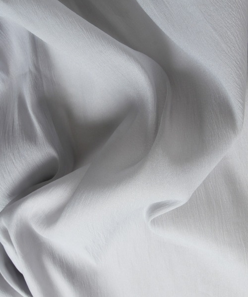 &. NOSTALGIA(アンドドットノスタルジア)の「【ZOZO限定】オーガンジーキャミワンピース(ワンピース・レディース・グレー/ブラック・FREE)」の4枚目の写真