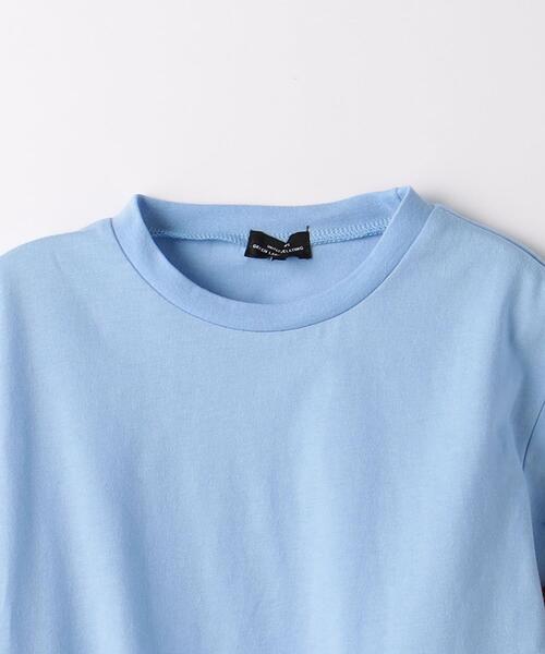 green label relaxing（グリーンレーベルリラクシング）の「TJ ソリッド フリル袖 Tシャツ 100cm-130cm（Tシャツ/カットソー・キッズ・ライトブルー/オフホワイト・100cm/130cm/120cm/110cm）」の8枚目の写真