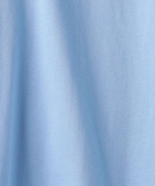 green label relaxing（グリーンレーベルリラクシング）の「TJ ソリッド フリル袖 Tシャツ 100cm-130cm（Tシャツ/カットソー・キッズ・ライトブルー/オフホワイト・100cm/130cm/120cm/110cm）」の5枚目の写真