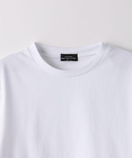 green label relaxing（グリーンレーベルリラクシング）の「TJ ソリッド フリル袖 Tシャツ 100cm-130cm（Tシャツ/カットソー・キッズ・ライトブルー/オフホワイト・100cm/130cm/120cm/110cm）」の4枚目の写真