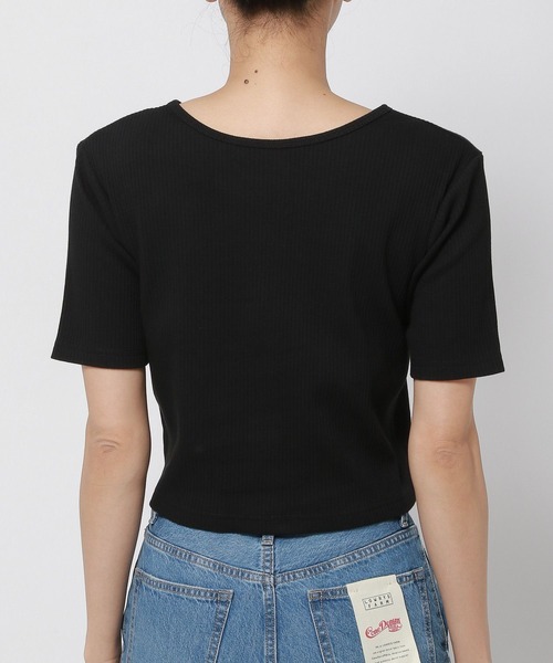 LOWRYS FARM（ローリーズファーム）の「２ＷＡＹコンパクトカーディガンＳＳ　909467（カーディガン/ボレロ・レディース・ホワイト/ブラック/ブルー/その他・FREE）」の18枚目の写真