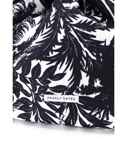 PEARLY GATES】クリアカートバッグ ＜ボタニカル柄＞ (UNISEX)