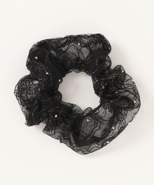 LOWRYS FARM(ローリーズファーム)の「シシュウシュシュ 963870(ヘアゴム・レディース・ブラック/ブラウン/アイボリー/ブラック系その他・FREE)」の1枚目の写真