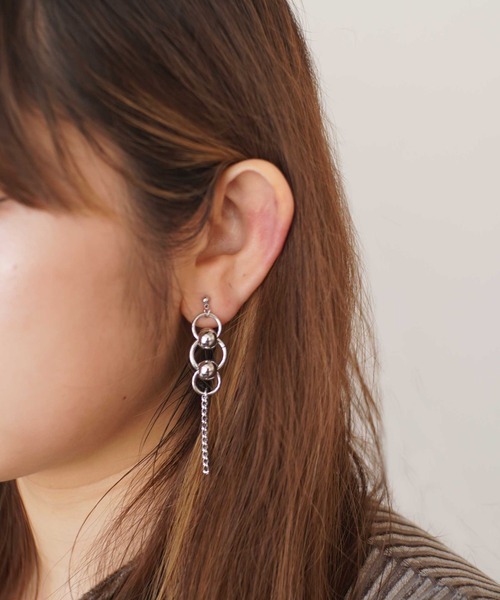 dictionary(ディクショナリー)の「ストリート スタイル ピアス 【 DICTIONARY / ディクショナリー 】(ピアス(両耳用)・レディース・A/B/C/D/F/G/H/I/J/K/L/M/O・FREE)」の16枚目の写真