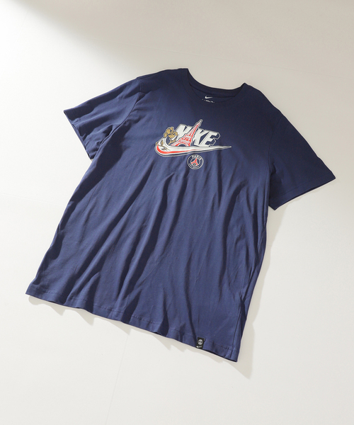 NIKE(ナイキ)の「【NIKE / ナイキ】PSG M NK SSL FUTURA TEE(Tシャツ/カットソー・メンズ・ネイビー・SMALL/MEDIUM/LARGE/X-LARGE/XX-LARGE)」の11枚目の写真