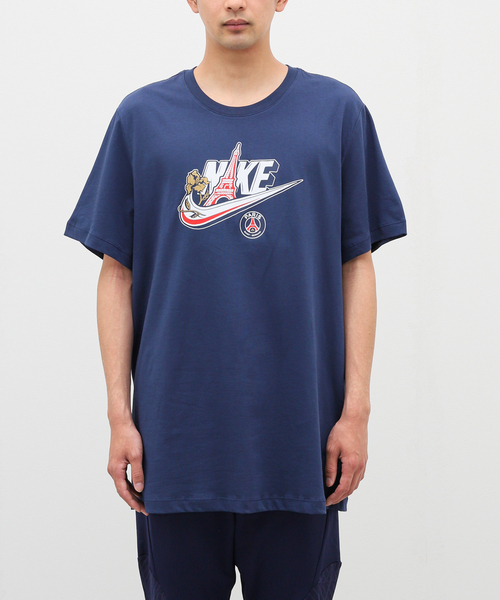 NIKE(ナイキ)の「【NIKE / ナイキ】PSG M NK SSL FUTURA TEE(Tシャツ/カットソー・メンズ・ネイビー・SMALL/MEDIUM/LARGE/X-LARGE/XX-LARGE)」の14枚目の写真