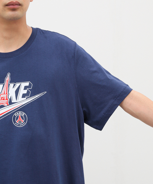 NIKE(ナイキ)の「【NIKE / ナイキ】PSG M NK SSL FUTURA TEE(Tシャツ/カットソー・メンズ・ネイビー・SMALL/MEDIUM/LARGE/X-LARGE/XX-LARGE)」の19枚目の写真