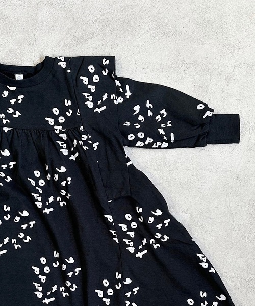 HOGAN RANCH WEAR（ホーガンランチウエア）の「ソウガラスクエアショルダーワンピース（90～130cm）（ワンピース・キッズ・グリーン/ブラウン/ブラック・100/120/110/90/130）」の10枚目の写真