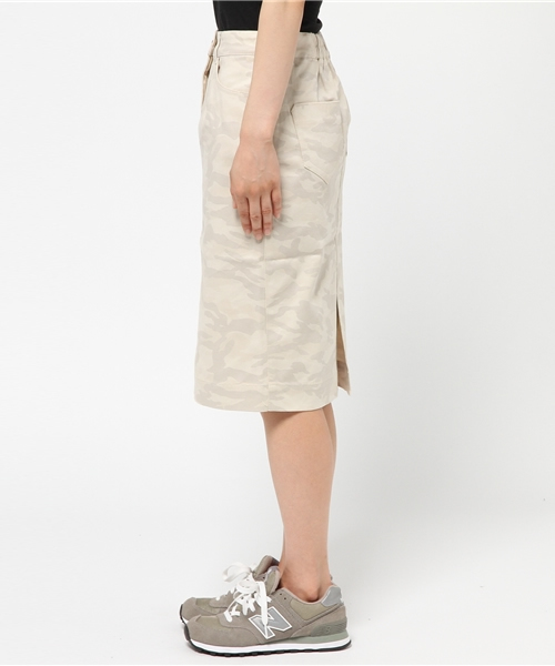 earth music&ecology（アースミュージックアンドエコロジー）の「迷彩タイトタックスカート（スカート・レディース・ライトグレー/ベージュ/カーキ/ネイビー・SMALL/MEDIUM）」の13枚目の写真