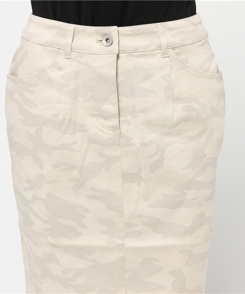 earth music&ecology（アースミュージックアンドエコロジー）の「迷彩タイトタックスカート（スカート・レディース・ライトグレー/ベージュ/カーキ/ネイビー・SMALL/MEDIUM）」の15枚目の写真