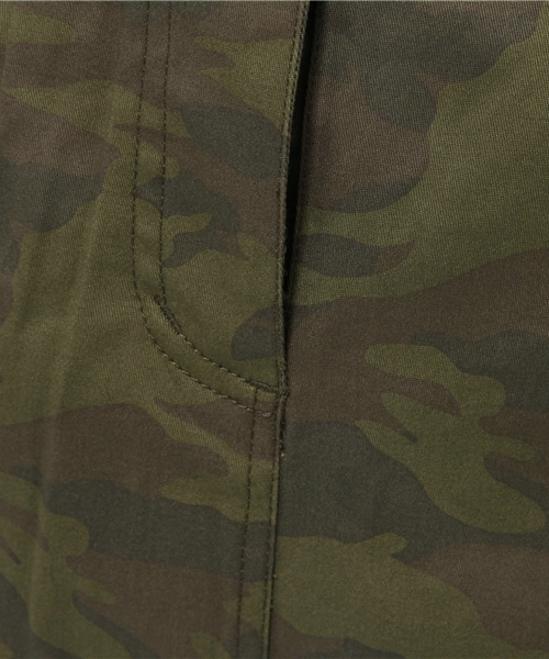 earth music&ecology（アースミュージックアンドエコロジー）の「迷彩タイトタックスカート（スカート・レディース・ライトグレー/ベージュ/カーキ/ネイビー・SMALL/MEDIUM）」の11枚目の写真