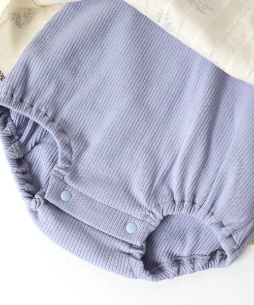 apres les cours（アプレレクール）の「フリル花柄ビスチェカバーオール（ロンパース・キッズ・ピンク/ブルー・70/80）」の17枚目の写真