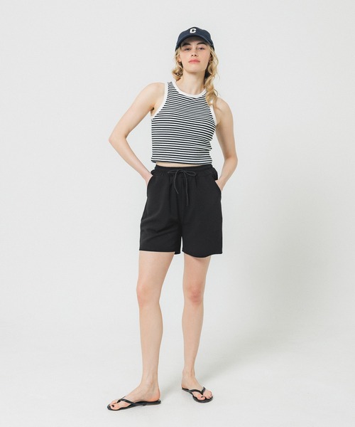 coca(coca)(コカ)の「GC エンボスショートパンツ(その他パンツ・レディース・ブラック・M/L)」の7枚目の写真