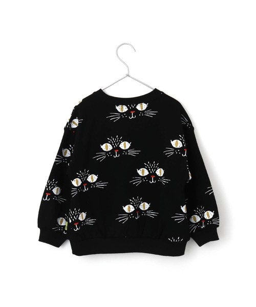 MAKE YOUR DAY（メイクユアデイ）の「WEB限定いろんな柄裏毛トレーナー■80～140cm（スウェット・キッズ・グレー/オレンジ/ネイビー/ライトグレー/アイボリー/ブラック/イエロー/ピンク・120/110/130/90/80/100/140）」の11枚目の写真