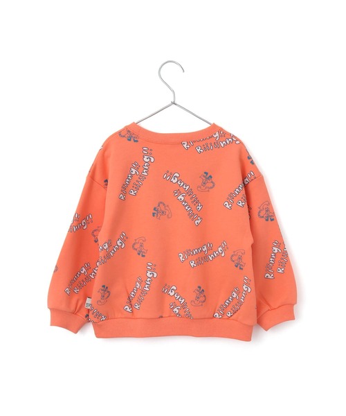 MAKE YOUR DAY（メイクユアデイ）の「WEB限定いろんな柄裏毛トレーナー■80～140cm（スウェット・キッズ・グレー/オレンジ/ネイビー/ライトグレー/アイボリー/ブラック/イエロー/ピンク・120/110/130/90/80/100/140）」の21枚目の写真