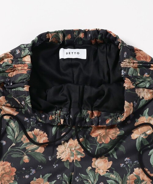 SETTO（セット）の「SETTO / LIBERTY リバティ イージーパンツ（その他パンツ・レディース・ブラック・ONE SIZE）」の5枚目の写真