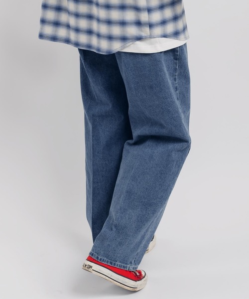 MUHET（ミュエータ）の「センタープレスデニムパンツ（デニムパンツ・レディース・ブラック/インディゴブルー/ダークブルー・MEDIUM/SMALL/X-LARGE）」の9枚目の写真