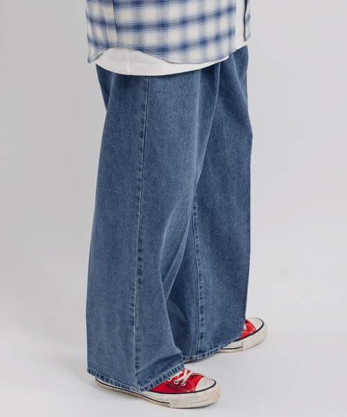 美品 23SS ボッテガヴェネタ ロールアップ センタープレス デニムパンツ36 美品 23SS ボッテガヴェネタ ロールアップ センタープレス