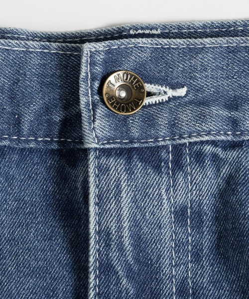 MUHET（ミュエータ）の「センタープレスデニムパンツ（デニムパンツ・レディース・ブラック/インディゴブルー/ダークブルー・MEDIUM/SMALL/X-LARGE）」の14枚目の写真