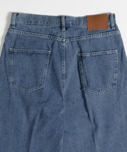 MUHET（ミュエータ）の「センタープレスデニムパンツ（デニムパンツ・レディース・ブラック/インディゴブルー/ダークブルー・MEDIUM/SMALL/X-LARGE）」の18枚目の写真