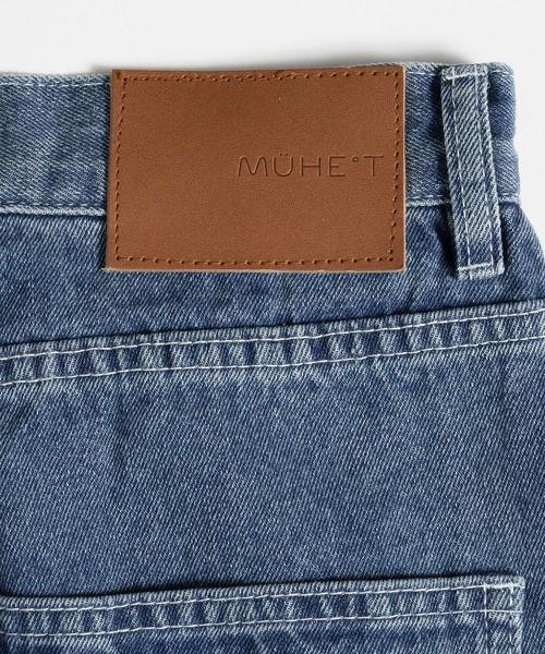 MUHET（ミュエータ）の「センタープレスデニムパンツ（デニムパンツ・レディース・ブラック/インディゴブルー/ダークブルー・MEDIUM/SMALL/X-LARGE）」の20枚目の写真