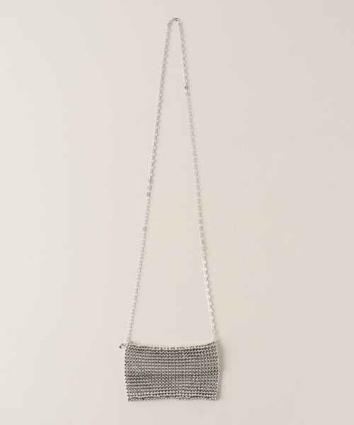 本日限定価格Junco Paris IENA別注　l ミニポーチ IENA（イエナ）の「【Junco Paris/ジュンコパリ】metal ミニポーチ