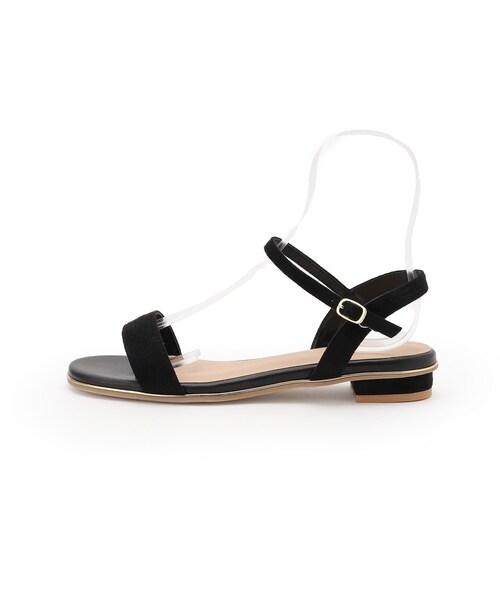 ESPERANZA(エスペランサ)の「フラットゴールドピースサンダル【ESPERANZA_blanca】(サンダル・レディース・ベージュ系/ブラック系・S/M/L)」の13枚目の写真