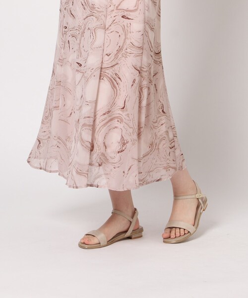 ESPERANZA(エスペランサ)の「フラットゴールドピースサンダル【ESPERANZA_blanca】(サンダル・レディース・ベージュ系/ブラック系・S/M/L)」の20枚目の写真