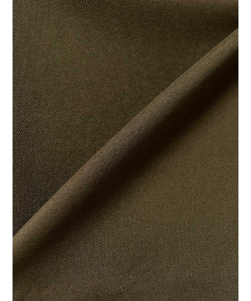 Perfect Suit FActory（パーフェクトスーツファクトリー）の「【お仕事OK】ダブルツイル　ペプラムブラウス　ピンク/カーキ（シャツ/ブラウス・レディース・カーキ/サーモンピンク・L/S/M）」の3枚目の写真