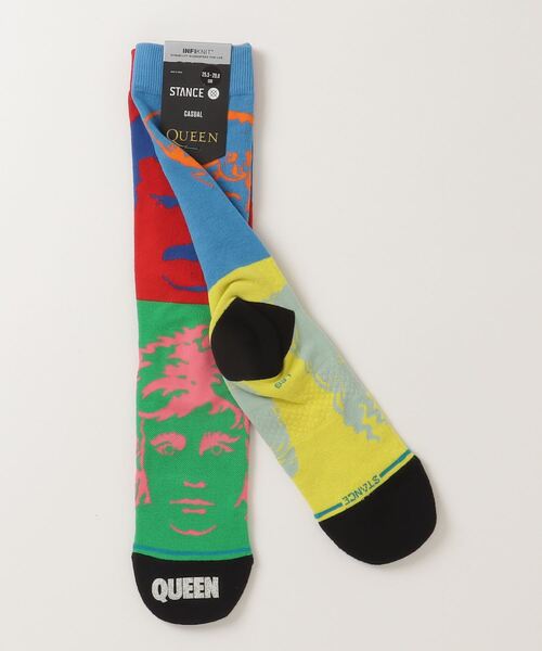 Queen クイーン STANCE ソックス 靴下 豪華BOX STANCE/スタンス ソックス 靴下 QUEEN クイーン コラボモデル