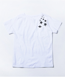 AMERICAN RAG CIE | オーガニックコットンプリントTシャツ【スター】/208-AHW-HDF01(Tシャツ/カットソー)