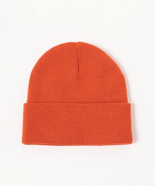 B:MING by BEAMS（ビーミングバイビームス）の「B:MING by BEAMS / アクリル ワッチキャップ（ニットキャップ/ビーニー・メンズ・ブラック/オレンジ/ダークブラウン・ONE SIZE）」の6枚目の写真