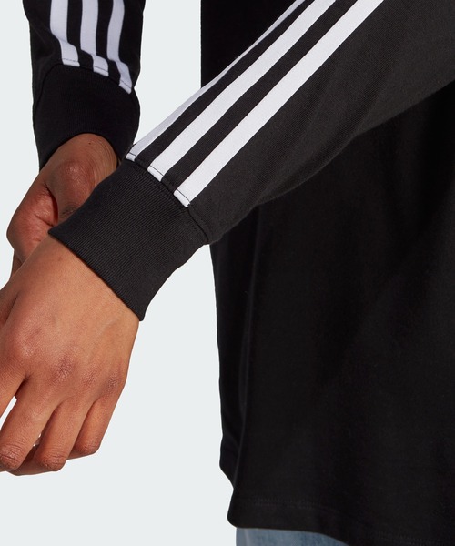 adidas(アディダス)の「アディカラー クラシックス 長袖Tシャツ / ロンT / アディダスオリジナルス adidas Originals(Tシャツ/カットソー・レディース・ホワイト/ブラック・MEDIUM/XX-LARGE/X-LARGE)」の9枚目の写真