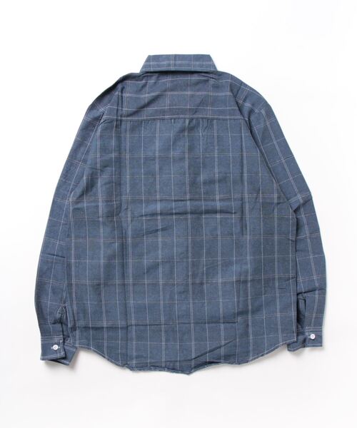 Sakka(サッカ)の「チェックビッグシャツ(シャツ/ブラウス・メンズ・ブルー/グレー/ブラック・XX-LARGE/X-LARGE/LARGE/MEDIUM)」の17枚目の写真