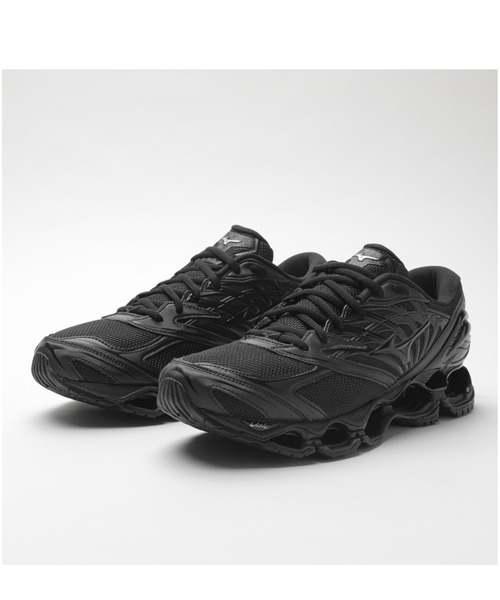 MIZUNO SPORTS STYLE(ミズノスポーツスタイル)の「WAVE PROPHECY LS(スニーカー・メンズ・ブラック/ホワイト×シルバー・27.5cm/27.0cm/26.5cm/28.5cm/29.0cm/28.0cm/26.0cm/24.0cm/23.5cm/24.5cm/23.0cm)」の10枚目の写真