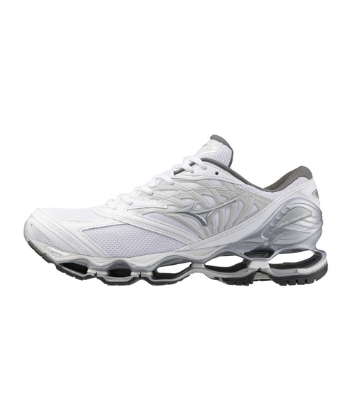 MIZUNO SPORTS STYLE(ミズノスポーツスタイル)の「WAVE PROPHECY LS(スニーカー・メンズ・ブラック/ホワイト×シルバー・27.5cm/27.0cm/26.5cm/28.5cm/29.0cm/28.0cm/26.0cm/24.0cm/23.5cm/24.5cm/23.0cm)」の16枚目の写真