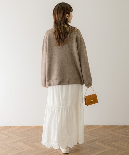 注目の新作【GUCCI】エンブロイダリー コットンポプリンスカート 注目の新作【GUCCI】エンブロイダリー コットンポプリンスカート