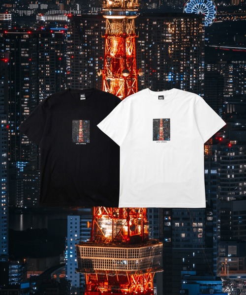 MFC STORE（エムエフシーストア）の「RK × MFC STORE TOKYO TOWER S/S TEE（Tシャツ/カットソー・メンズ・ホワイト/ブラック・S/M/L/XL/XXL）」の6枚目の写真