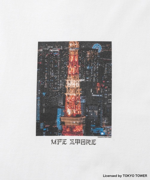 MFC STORE（エムエフシーストア）の「RK × MFC STORE TOKYO TOWER S/S TEE（Tシャツ/カットソー・メンズ・ホワイト/ブラック・S/M/L/XL/XXL）」の11枚目の写真