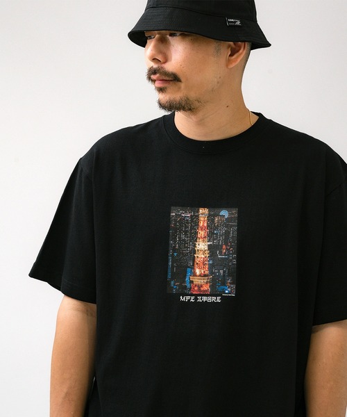 MFC STORE（エムエフシーストア）の「RK × MFC STORE TOKYO TOWER S/S TEE（Tシャツ/カットソー・メンズ・ホワイト/ブラック・S/M/L/XL/XXL）」の18枚目の写真